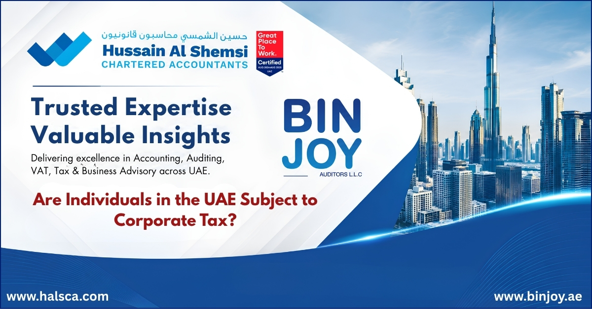 Are Individuals in the UAE Subject to Corporate Tax?